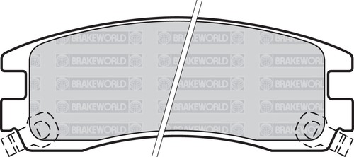 OEM SPEC REAR DISCS PADS 279mm FOR VAUXHALL SINTRA 2.2 1996-00 - Picture 2 of 7