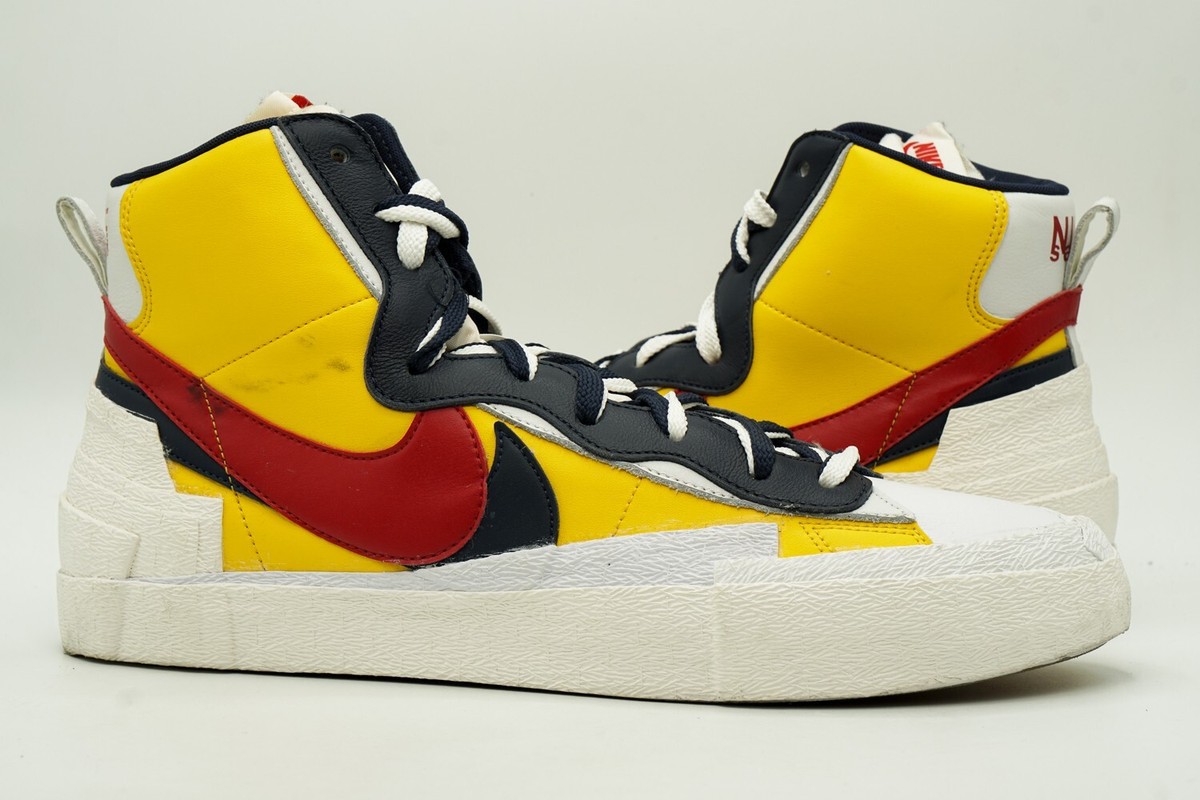 美品　NIKE × sacai BLAZER MID Nike Blazer Mid sacai Black Grey Men's - BV0072-002 - US