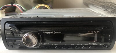 SONY MEX-BT3100P In Dash Car/Boat Radio Plus Remote and External Mic. (used)
