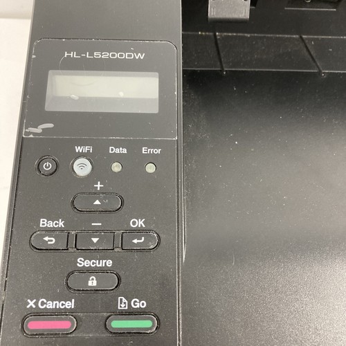 Impresora empresarial Brother HL-L5200DW con USB y cable de alimentación NUEVO tóner y batería PROBADO - Imagen 6 de 13