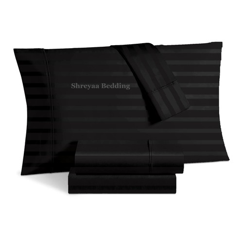 Impresionante Juego de Funda de Almohada de Algodón Egipcio 1000TC 4 PC Varios Colores Tamaño Queen/King - Imagen 47 de 254