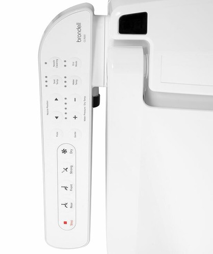 Sedile WC Bidet Elettrico Brondell ALLUNGATO CL1500 Advanced Bianco OpenBox - Foto 2 di 9