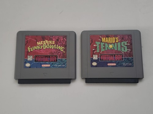 Nester's Funky Bowling & Mario Tennis (Nintendo Virtual Boy) - Ungetestet