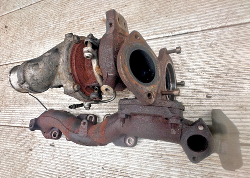 Jaguar XJL 3.0 Diesel 2010 X351 Turbo Turbocharger & Manifold O/S 9X2Q 9430 - Picture 4 of 5