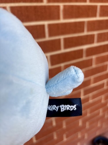 Angry Birds 5” SPACE ICE CUBE Square Blue Plush 2010 Rovio Commonwealth NWOT - Picture 4 of 5