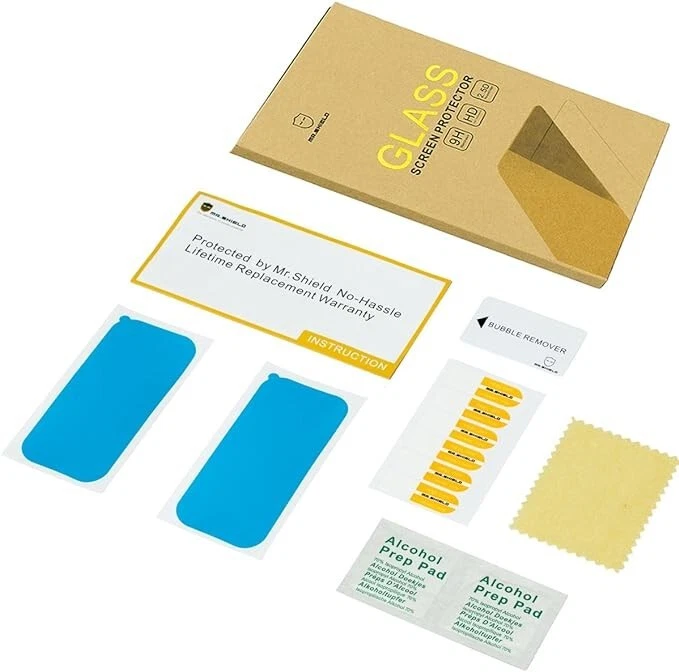 new 3-Pack Mr Shield Full TEMPERED GLASS Screen Protector For Google Pixel 9  - Image 3 of 4