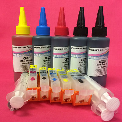 Nachfüllbare leere Patrone 500ml Tinte für Canon Pixma MG5150 MG5250 MG5350 S CIS