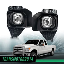 Fit For 2011-2016 Ford F250 - F550 Super Duty Driving Fog Light + Wiring+Bezel