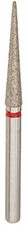 CROSSTECH Dental Diamond C8F, NEEDLES 859/018F, Fine, 5 Burs