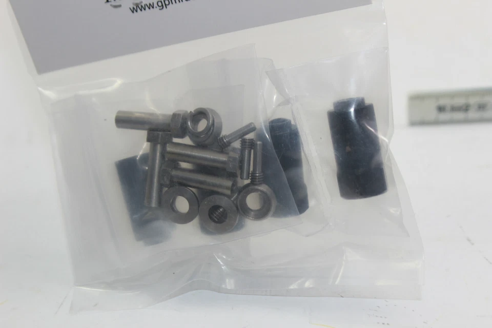 GPM TRX 4010 23MM BK Noir Aluminium Moyeu de Roue Adaptateur Large Neuf Dans Ovp - Image 4 of 4