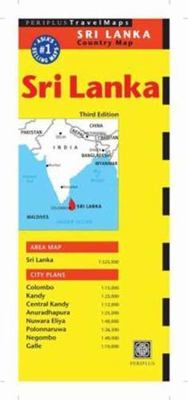 Sri Lanka Travel Map Third Edition (Periplus Travel Maps: Country Map),