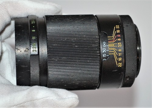 SOVIET USSR TELEPHOTO JUPITER-37A f3.5/135mm LENS M42 mount - Picture 9 of 10