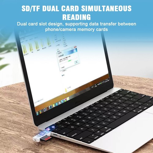Lecteur Carte Mémoire Multi USB 3.0 Adaptateur Haute Vitesse Flash SDXC TF ,, - Photo 17/24