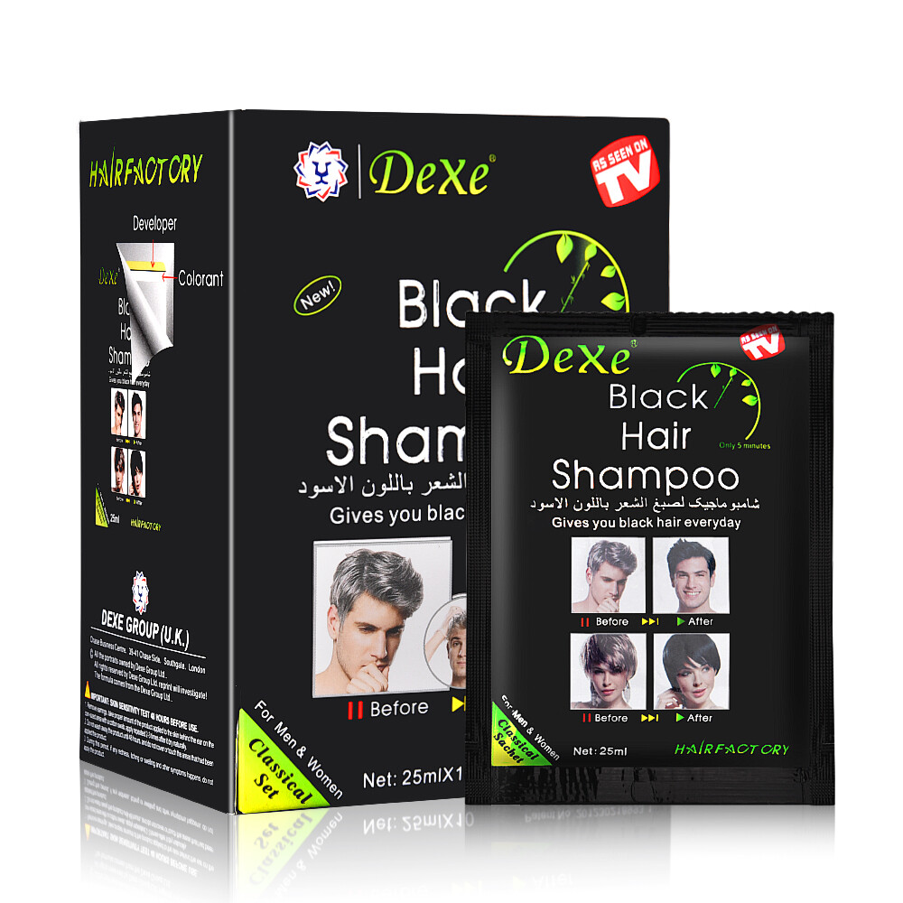 Dye Shampoo Permanent Coloring For Unisex