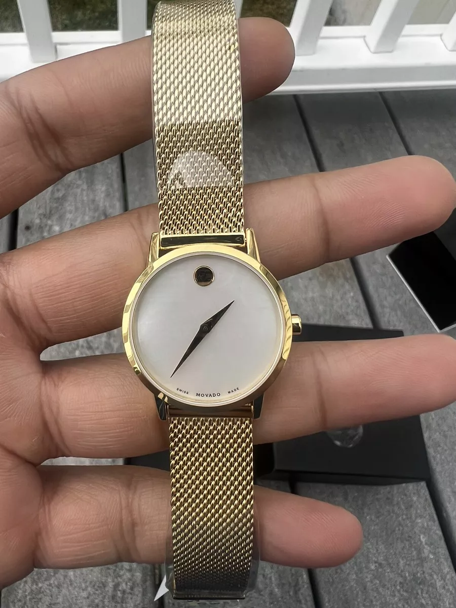 Movado museum cheap gold womens