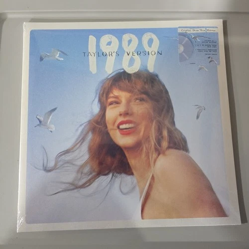Taylor Swift 1989 Taylor's Version Crystal Skies Blue Edition Vinyl LP SEALED