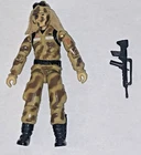 GI Joe ARAH 1985 Dusty Action Figure - Great Condition with Rifle, No Backpack