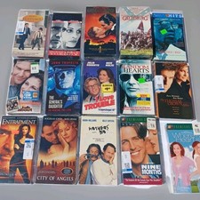 15 NEW SEALED VHS Movies   Drama, Romance, Action, Classics Tapes Lot