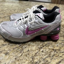 Nike shox turbo 9 silver and pink (2007)