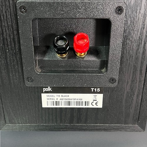 Polk Audio T15 100 Watt Home Theater Bookshelf Speakers - Tested - Picture 7 of 15