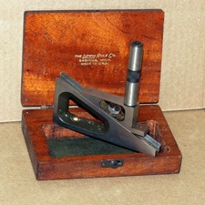 Antique The Lufkin Rule Co No. 900 Master Planer Gage Wood Original Box