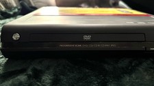 COBY DVD-233 Compact Progressive Scan DVD Player Black