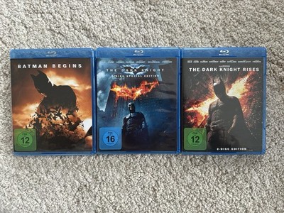 Batman Begins / The Dark Knight Trilogie 3 Disks Blu-Ray