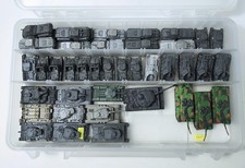 Lot Of 42 WOTC Axis  Allies Miniatures Tanks Trucks SEE DTLS
