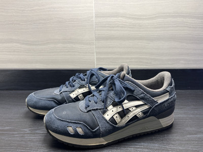 Gel Nimbus 21 'White Deep Sapphire' 1011A 169 Men's Size 8.5