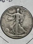 1946D Liberty Walking Half Dollar Circulated Good 90% Silver #91.