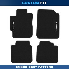 For Toyota Camry 2006-2012 Quality Black Velour Carpet Car Floor Mats Liners