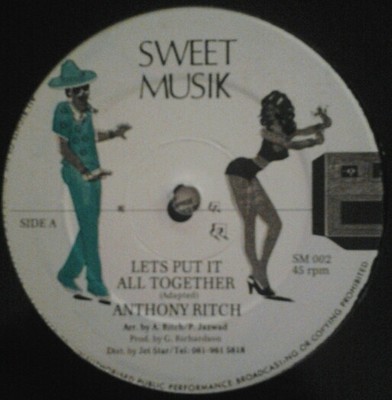 Anthony Ritch - Lets Put It All Together (12'')