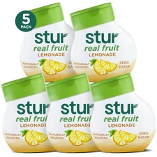 Stur Flavored Drink Concentrate Pack of 5 Keto Friendly Immune Boosting 100 D...