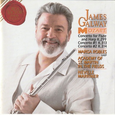 James Galway, Wolfgang Amadeus Mozart, Marisa Robles, Sir Neville Marriner, The 