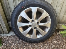 VAUXHALL AGILA MK2 15'' SILVER ALLOY WHEEL SAILWIN TYRE 185/60R15 SU0019