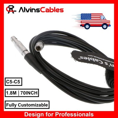 In USA C5-C5 Cable Equality FFA 00 to 00 Cable for Ultrasonic Equipment Flaw