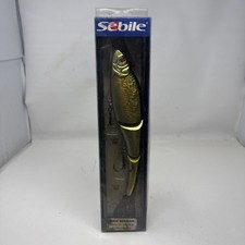 Sebile Magic Swimmer 228mm Slow Sinking Swimbait 9" 4oz - Yellow Gold (42)