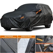 7 Layers Heavy Duty SUV Car Cover Waterproof All Weather Full Exterior Zipper