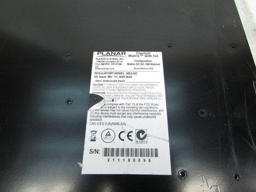 Planar Clarity Matrix with G2 MG2-QC Quad Controller Module - Picture 4 of 5