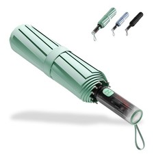 Foldable Sun  Rain Umbrella - Automatic Open/Close, UPF 50  Lab Tested , Wi...