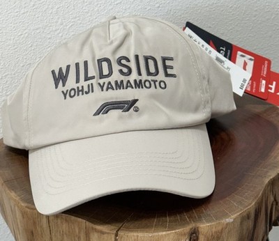 WILDSIDE Yohji Yamamoto Formula 1 Tan Baseball Cap Hat Adjustable One Size