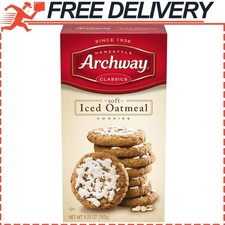 Archway Cookies, Soft Iced Oatmeal Cookies, Kosher, 9.25 Oz