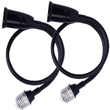 E26/e27 Light Socket Extender Adapter, 58cm/22.5 Inch Extension165 Heat-resista