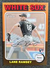 2024 Topps Heritage #353 Lane Ramsey Base Rookie RC Rookie Chicago White Sox