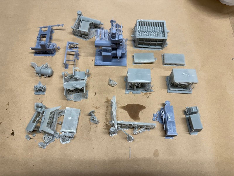 1/25 Scale Diorama Tools Resin 3d Printed Welder Brake Bandsaw Mill Gas Pump WOW