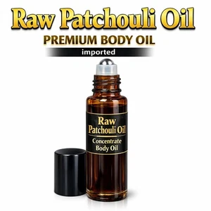 Raw Patchouli Concentrated Rouleau sur le parfum de l'huile corporelle