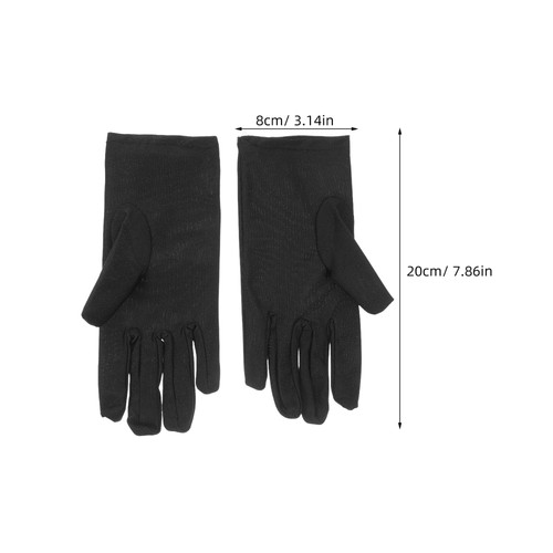 3 Paar Schmuck Handschuhe Miss Man zur Inspektion elastisch Etikette - Bild 9 von 12