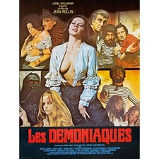 THE DEMONIACS French Herald 2p - 10x12 in. - 1974 - Jean Rollin, Joelle Coeur
