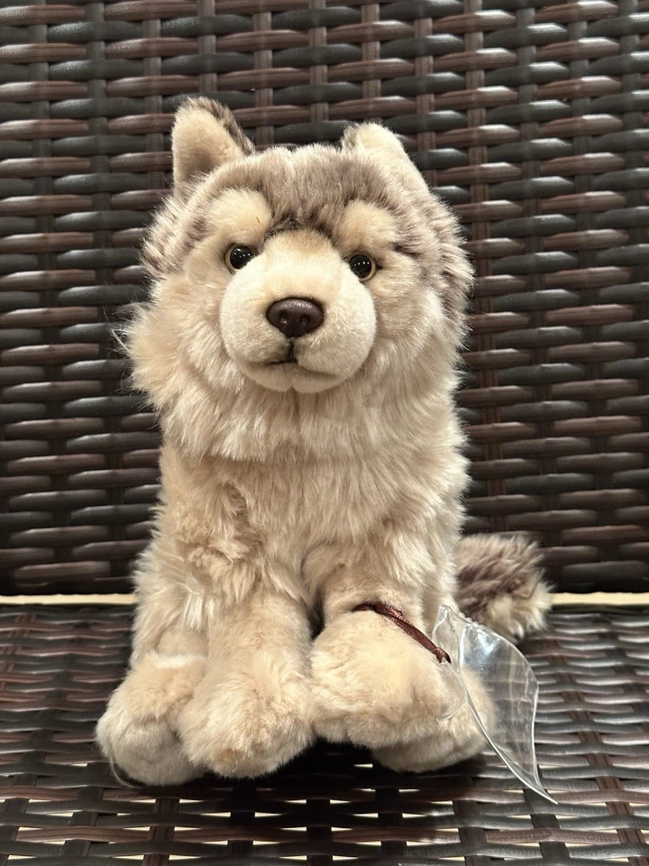 Редкий Ganz Webkinz Подпись Деревянный Волк Без Кода Плюшевое Мягкое Животное Без Метки - Изображение 4 из 4