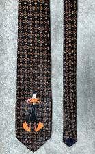 Vintage Daffy Duck Tie 4in Looney Tunes Mania Necktie 1993 Warner Bros Rare 90s
